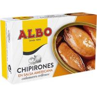 ALBO txipiroi beteak saltsa amerikarrean, lata 115 g