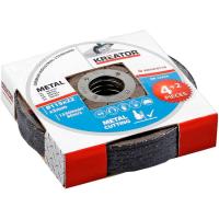 Disco de corte de acero de 115mm KREATOR KRT070110, 4+2u