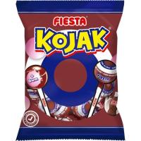Caramelo de cola relleno de chicle Kojak FIESTA, bolsa 105 g