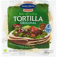 Tortilla original organic SANTA MARIA, paquete 250 g