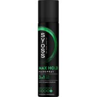 Laca máxima fijación formato viaje SYOSS, spray 75 ml