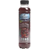 Agua mineral con zumo de f. rojos S. BENEDETTO, botellín 40 cl