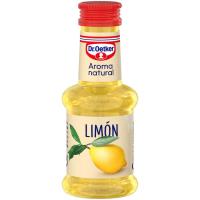 Aroma natural de limón DR. OETKER, frasco 35 ml
