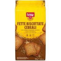Fette biscottate cereali sin gluten SCHAR, paquete 260 g