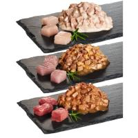 Alimento con pollo-ternera-pavo para gato POÉSIE, pack 6x85 g