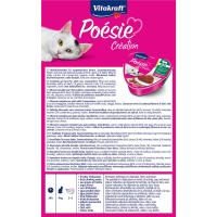 Gelatina de salmón-caza para gato VITAKRAFT Poesie, pack 6x85 g