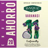Café Varanassi compatible Nespresso BAQUÉ, caja 20 uds