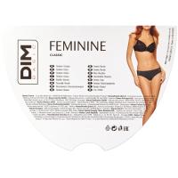 Sujetador mujer encaje con aro y relleno, blanco DIM BASIC, talla 90B