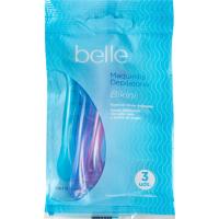 Maquinilla desechable depilación bikini belle, pack 3 uds