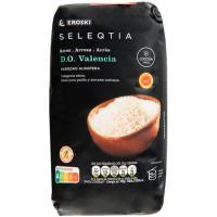 Arroz D.O. Valencia Albufera EROSKI SELEQTIA, paquete 500 g