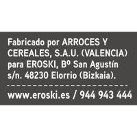 Arroz D.O. Valencia Albufera EROSKI SELEQTIA, paquete 500 g