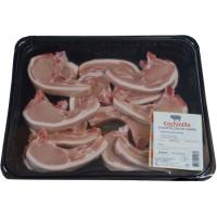 Chuletillas de cochinillo EROSKI, bandeja aprox. 450 g