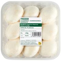 Champiñón para plancha EROSKI, bandeja 450 g