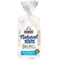 BIMBO % 100 azalik gabeko moldeko ogi naturala, paketea 450 g