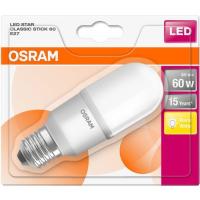 Bombilla Led E27 STICK 8W luz cálida (2700K) OSRAM, 1 ud