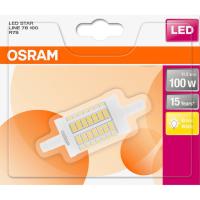Bombilla Led Lineal R7S 11,5W 78 mm 2700k (luz cálida) OSRAM, 1 ud