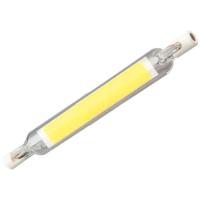 SILVER ELECTRONICS R7S led eko bonbilla lineala, 4W, 78mm, 5000K, argi hotza, 1 ale