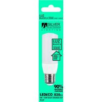 SILVER ELECTRONICS hodi formako led eko bonbilla, E27 9W T37 argi hotza 5000 K 720 lm, 1 ale
