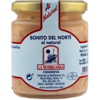 Bonito del norte al natural LA MUTRIKUARRA, frasco 150 g
