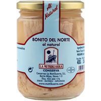 Bonito del norte al natural LA MUTRIKUARRA, frasco 260 g