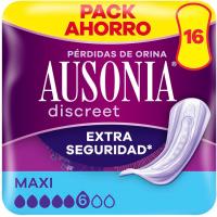 AUSONIA DISCREET konpresa handia, paketea 16 ale