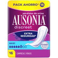 AUSONIA DISCREET konpresa handia, paketea 16 ale