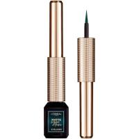 Eyeliner líquido Matte Signature 04 verde L`OREAL, pack 1 ud.