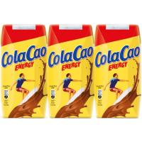 Batido de chocolate COLA CAO Energy, pack 3x200 ml
