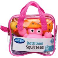Jugete baño, set animalitos con colores divertidos y sellados para evitar la formación de moho en el interior PLAYGRO