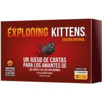 Juego de cartas Exploding Kittens, edad rec:+7 años ASMODEE