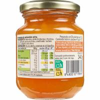 Mermelada de melocotón EROSKI basic, frasco 340 g