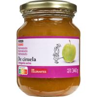 Mermelada de ciruela EROSKI basic, frasco 340 g