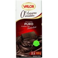 VALOR txokolate purua azukrerik gabe, tableta 100 g