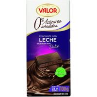 VALOR esnedun txokolatea azukrerik gabe, tableta 100 g