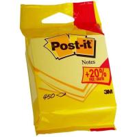 Notas adhesivas amarillas, 76x76mm, 365 hojas+20% gratis POST-IT, 1 ud
