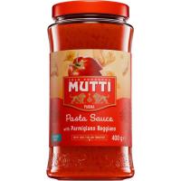 Salsa de parmigiano reggiano MUTTI, frasco 400 g