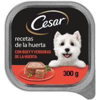 CESAR txakurrentzako barazki jakia, terrina 300 g