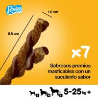 PEDIGREE RODEO DUOS txakurrentzako gazta-idi jakia, paketea 123 g