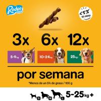 PEDIGREE RODEO DUOS txakurrentzako gazta-idi jakia, paketea 123 g