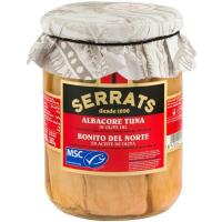Bonito en aceite de oliva MSC SERRATS, frasco 400 g