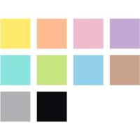 Marcador fluorescente delgado 1-4 mm, multicolor pastel STAEDTLER, Pack 10 uds