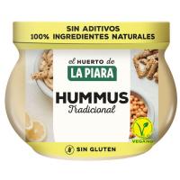 Hummus de garbanzo LA PIARA, frasco 200 g
