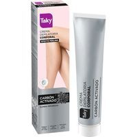 Crema depilatoria carbón activado TAKY, tubo 200 ml