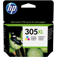 Cartucho de tinta original tricolor, 3013YM63, 305 XL HP, 1 ud