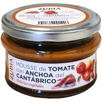 Mousse de tomate con anchoa ZUBIA, frasco 130 g