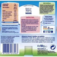 Yogolino natillas con galleta NESTLÉ, pack 4x100 g