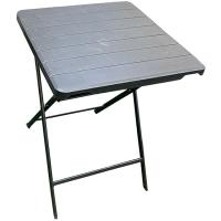 Set Laredo antracita, mesa 60x60x70 cm  y 2 sillas 45x55x80cm