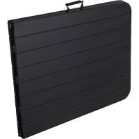 Mesa plegable Caprice antracita, con asa transportadora, 180x70x74 cm, 1ud