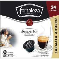 Café despertar compatible Dolce Gusto FORTALEZA, caja 24 uds
