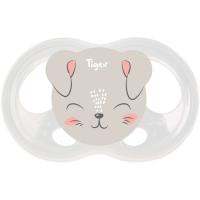 Chupete fisiológico silicona Soft-reduce irritaciones,  0 a 6meses TIGEX, 2uds